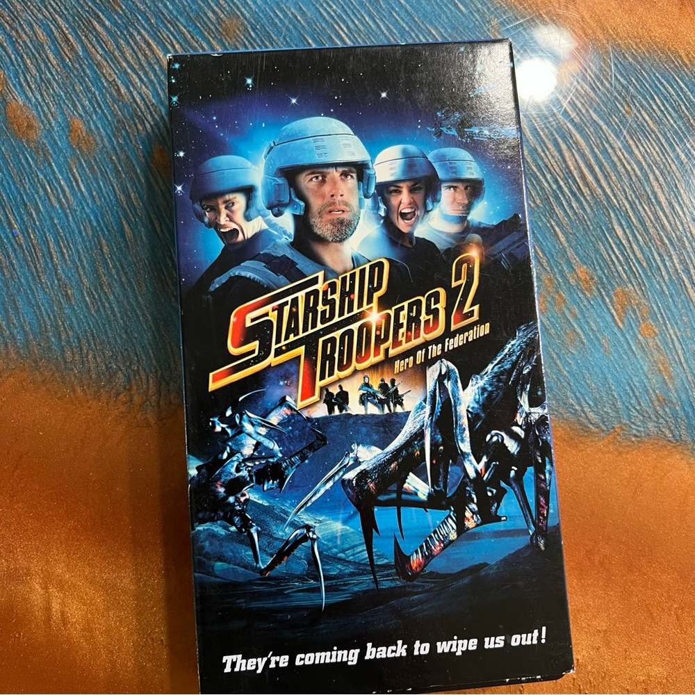 Starship Troopers 2 VHS